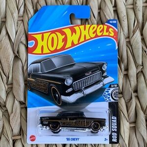 55 Chevy Bel Air Hot Wheels 1955 Chevrolet Belair 1950s Car HotWheels New 2025